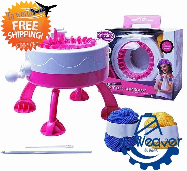 E-Weaver Knitting Loom Machine Toy Playset 689B - Image 6