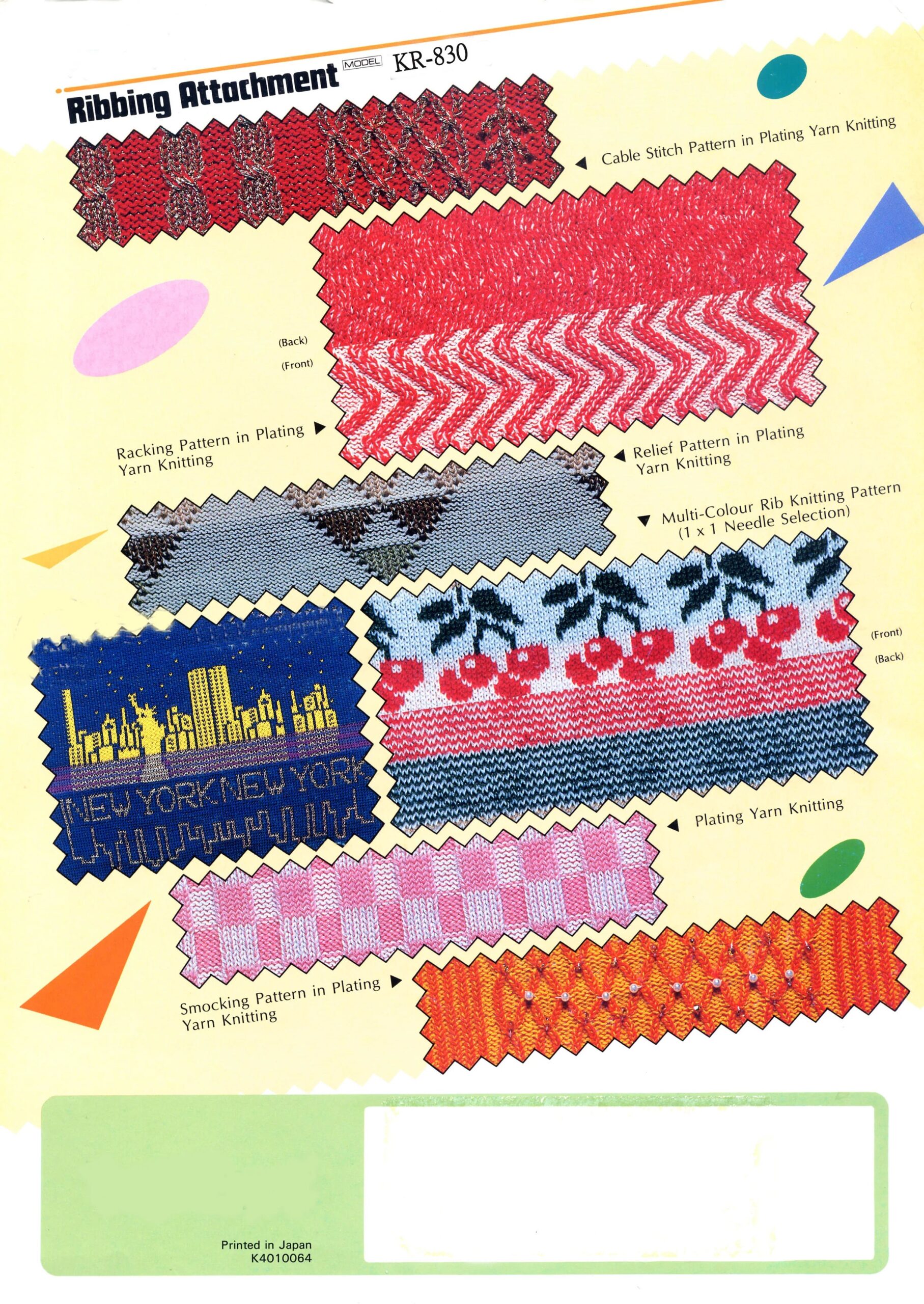 KR850 Ribbing Attachment Fits Brother Knitting Machine - Image 8